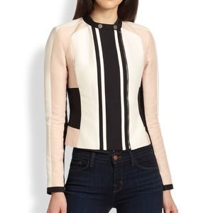 ✨🌺FINAL SALE 🏍BCBGMAXAZRIA Erin Blocked Moto🏍